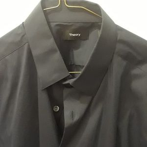 NEW Theory dark blue shirt